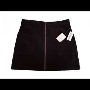 NWT Black Mini Skirt